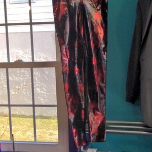 Blood splatter PVC legs black milk s